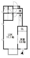 エスポワールD棟の間取り画像