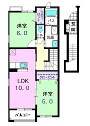カーサ ボニートの間取り画像