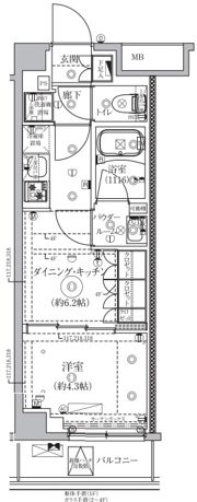 セジョリ練馬平和台の間取り画像