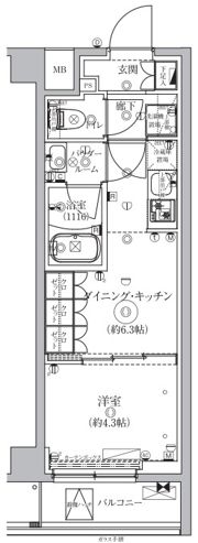 セジョリ練馬平和台の間取り画像