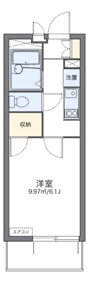 レオパレス向日葵の間取り画像