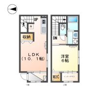 メゾネット南馬込の間取り画像