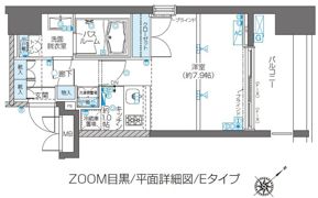 ZOOM目黒の間取り画像