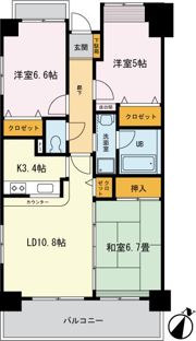 アスコットの間取り画像