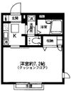 クレールの間取り画像