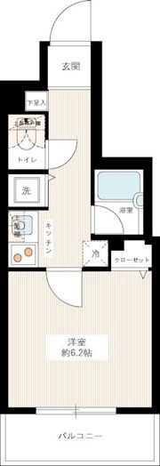 RISESTAGE MAGOMEの間取り画像