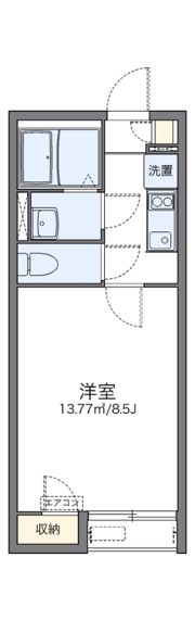 レオネクストバーゼ マッローネの間取り画像