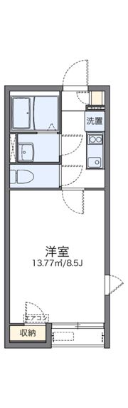 レオネクストバーゼ マッローネの間取り画像