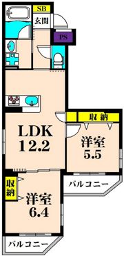 Lien（リアン）の間取り画像
