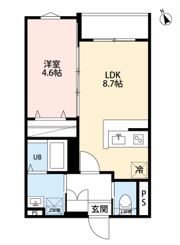 robot home 中河原IIの間取り画像