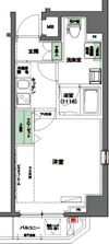 ハーモニーレジデンス東京イースト＃002の間取り画像