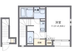 クレイノお花茶屋の間取り画像