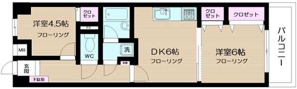 日神パレステージ新小岩の間取り画像