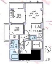 レルム頼Vの間取り画像