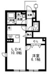 高石テラスハウスの間取り画像