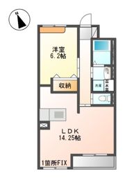 フローリストの間取り画像