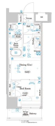 ラフィスタお花茶屋の間取り画像