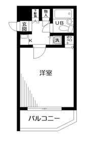 日神パレステージ西麻布の間取り画像
