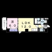 プナホウ ウエストの間取り画像