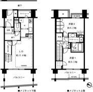 ヒルズガーディアム青葉・江田の間取り画像