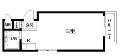 シルバープラザ恵比寿の間取り画像
