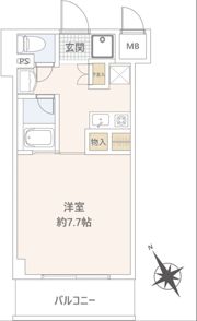 三沢NKマンションの間取り画像