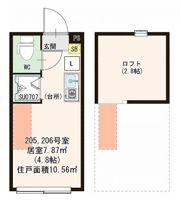 ハーモニーテラス久我山IIの間取り画像