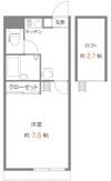 メインシティガーデン ベレノスの間取り画像