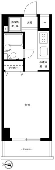 ルーブル池上IIの間取り画像