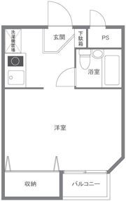 メインステージ池袋本町第2の間取り画像