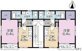 グランシャレー新宿の間取り画像