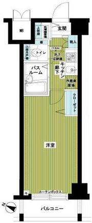 フェニックス上野毛の間取り画像