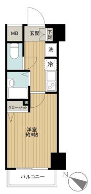 サンテミリオン池袋IIの間取り画像