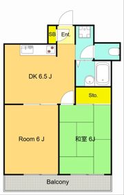 クールバレー南馬込の間取り画像