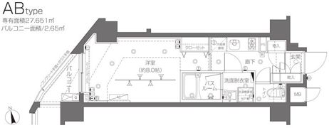 ZOOM大塚の間取り画像