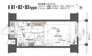 ZOOM西五反田の間取り画像