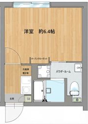 フラシア王子の間取り画像