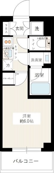 ライジングプレイス綾瀬の間取り画像