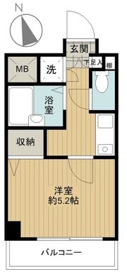 シンシア蒲田ステーションプラザの間取り画像