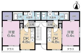 グランシャレー新宿の間取り画像