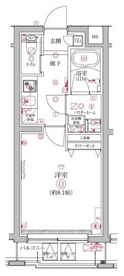 クオリタス護国寺の間取り画像