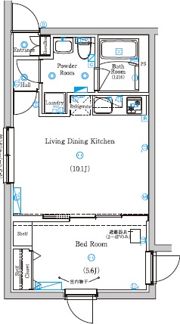 ラフィスタ新板橋の間取り画像