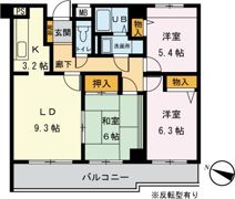 ベルソシアの間取り画像