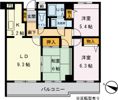 ベルソシアの間取り画像