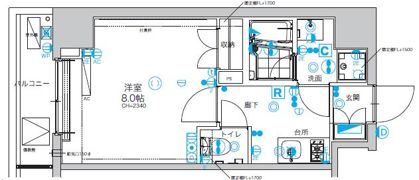 Verona板橋本町LUSSOの間取り画像