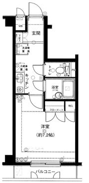 メインステージ永福町の間取り画像