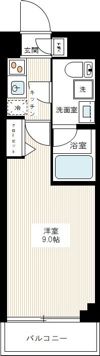 MAXIV赤羽西AZの間取り画像