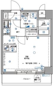 パティーナ京急蒲田の間取り画像