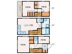 千石2丁目戸建ての間取り画像