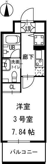 ウィズ丸子通の間取り画像